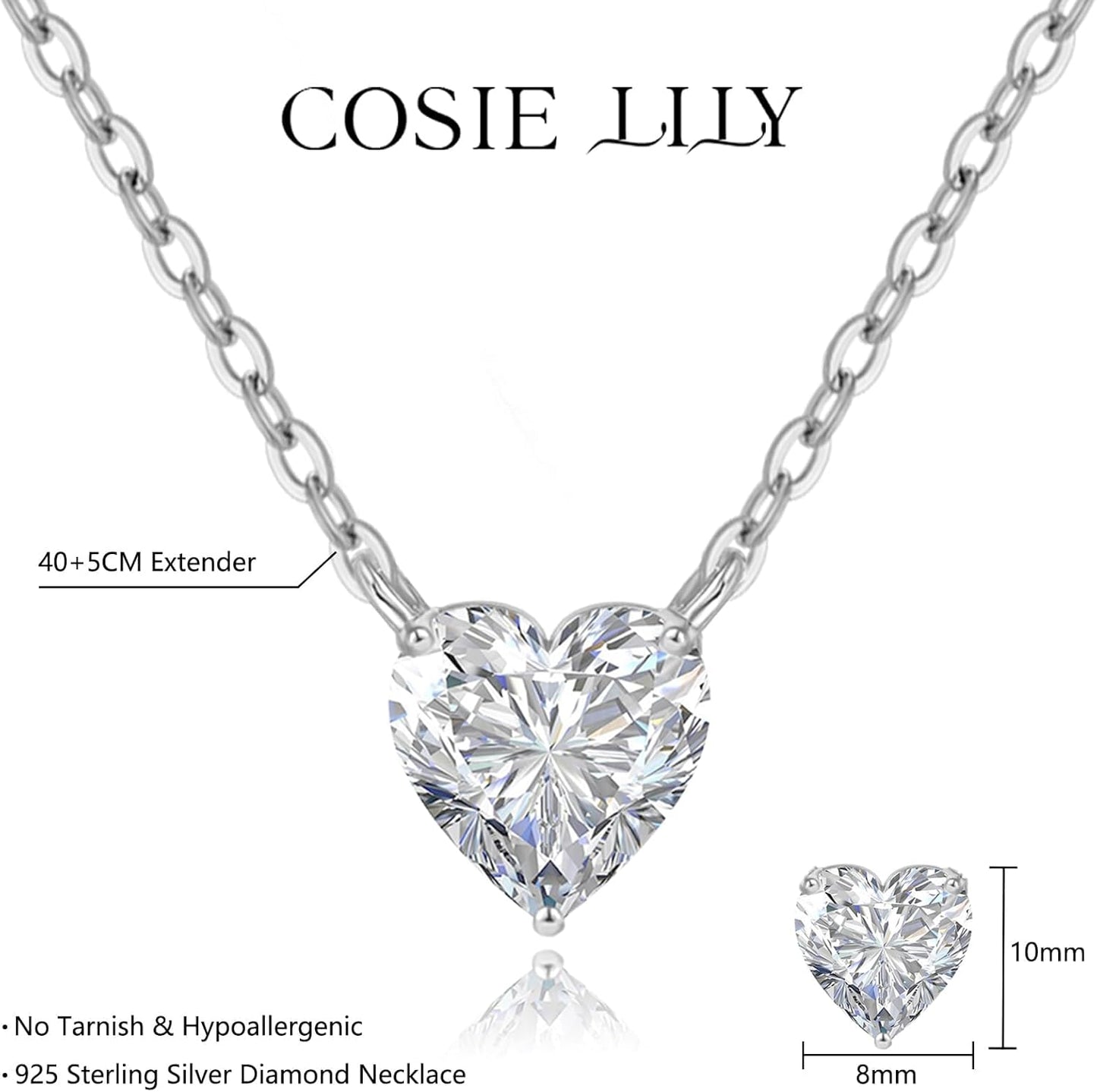Heart & Butterfly Pendant Necklace™