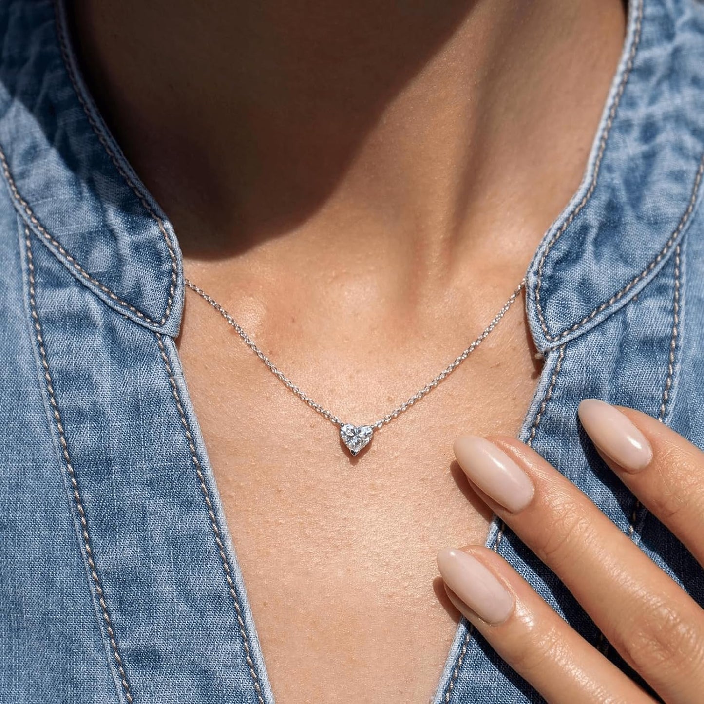 Heart & Butterfly Pendant Necklace™