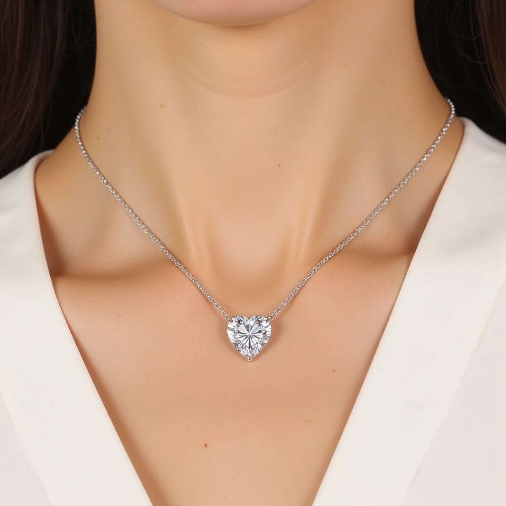 Heart & Butterfly Pendant Necklace™